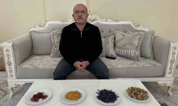 'Yapamazsın' diyenlere inat yetiştirdiği safran ve salebi evinde tüketiyor