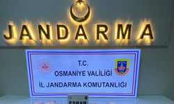 Yedek lastikten 2 kilo esrar çıktı