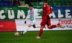 Ziraat Türkiye Kupası: Çaykur Rizespor: 0 - Beyoğlu Yeni Çarşı: 1 (İlk yarı)