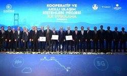 5G destekli akıllı yolda ilk test