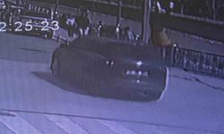 Amasya'da otomobilin çarptığı motosikletli havada takla attı