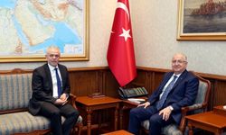 Bakan Güler, KKTC'nin Ankara Büyükelçisi Korukoğlu'nu kabul etti