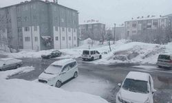 Bitlis'te kar yağışı