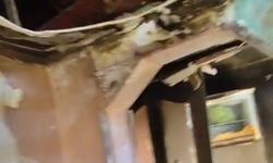 Bolu'da soba kaynaklı yangın evi harabeye çevirdi