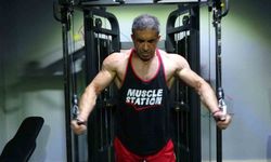 Burdur'da itfaiye personeli vücut geliştirmede Türkiye şampiyonu oldu