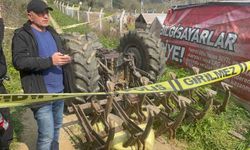 Bursa'da devrilen traktörün altında kalan sürücü hayatını kaybetti