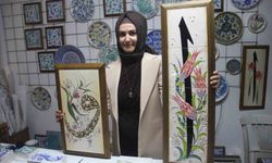 Çini sanatçısı Özlem Aşar: 'Vav ile Elif'in aşkını eserlerime yansıtıyorum'