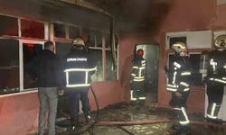 Çorum'da gecekondu yangını