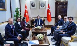 Cumhurbaşkanı Yardımcısı Yılmaz, Kanada Dışişleri Bakanı Anand'ı kabul etti