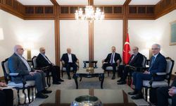 Dışişleri Bakanı Hakan Fidan, Hamas Siyasi Büro Üyesi Halil Hayye başkanlığındaki Hamas heyeti ile Ankara'da görüştü.
