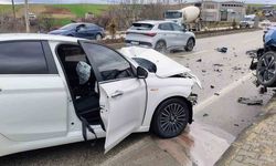 Elazığ'da trafik kazası: 2 yaralı