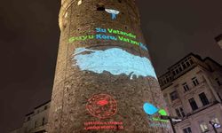 Galata Kulesi'nde 'Dünya Su Günü' farkındalığı