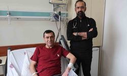 Kapalı damarı Almanya'da açılmayınca, Elazığ'a gelip sağlığına kavuştu