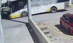 Karaman'da yolcu otobüsüyle motokurye çarpıştı: 1 yaralı