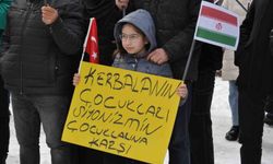 Kars'ta Caferiler İran'a düzenlenen saldırıları kınadı