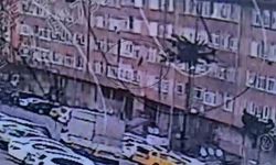 Kayseri'de 5. kattan atlayan bir kişi hayatını kaybetti: O anlar kamerada