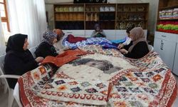 Kilis'te kadınların el emeğiyle yorgancılık yeniden canlanıyor