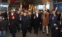 Kızılcahamam'da Ramazan coşkusu fener alayı ile yaşandı