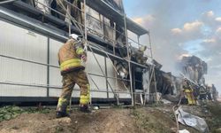 Konteyner yatakhane alevlere teslim oldu