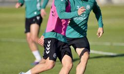 Konyaspor, Kocaelispor maçı hazırlıklarına başladı