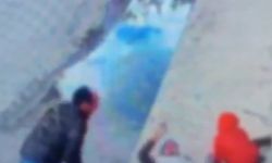 Kornaya bastı ama otomobile çarpmaktan kurtulamadı