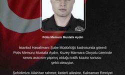 Kuzey Marmara Otoyolu'ndaki kazada 1 polis memuru şehit oldu