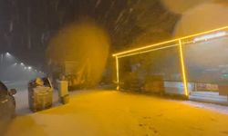 Malatya'nın yüksek kesimlerinde kar