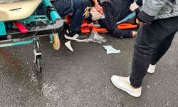 Mardin'de tankerin çarptığı yaya yaralandı