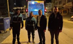 Pursaklar Belediyesi, temizlik için 24 saat sahada