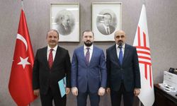 Sağlık-Sen Genel Başkanı Doğan'dan YÖK'e ziyaret