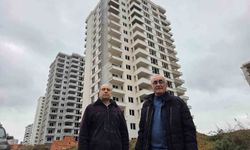 Samsun'da 10 yıldır tamamlanamayan site, 100'lerce kişiyi mağdur etti