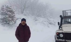 Tekirdağ'da yüksek kesimler beyaza büründü