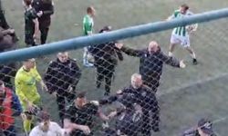 Trabzon'da BAL'a yükselme maçında olay çıktı