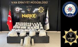 Van'da kamyonette 90 kilo uyuşturucu ele geçirildi