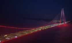 Yavuz Sultan Selim Köprüsü'nde sis manzarası mest etti