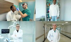 10 saat süren ameliyatla bacak kemiğinden yeniden çene yapıldı