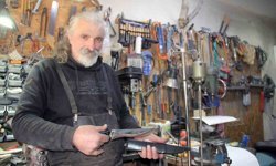 40 yaşında çırak oldu, Giresun'un bıçak mirasını yaşatıyor