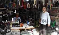 48 yıllık usta çalışma azmiyle gençlere örnek oluyor