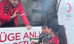 Ağrı'da deprem sonrası Kızılay sahada