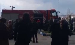 Ağrı'da hastanede yangın paniği