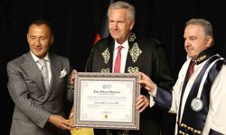 Almanya'nın 10. Cumhurbaşkanı Wulff'a Kocaeli'de fahri doktora