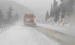 Antalya-Konya karayolunda kar yağışı başladı