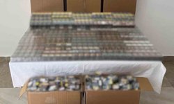 Antalya'da 1 milyon lira değerinde kaçak sigara ele geçirildi