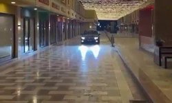 Araç trafiğine kapalı çarşıda çekilen 7 saniyelik video 30 bin TL'ye patladı