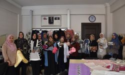 Atık kumaşlar kadınların ellerinde yeniden şekilleniyor