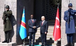 Bakan Güler, Kongo Demokratik Cumhuriyeti Cumhurbaşkanı Yardımcısı Muadiamvita ile görüştü