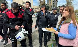 Batman polisine tatlı sürpriz