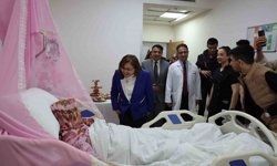 'Bir Umut Bir Can' tüp bebek desteği projesinin ilk bebeği dünyaya geldi