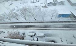 Bitlis'te kar sürprizi: Nisan ayında kent beyaza büründü