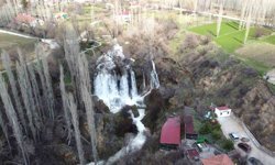 Bol yağışlar Sızır şelalesini coşturdu